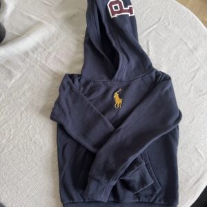 Ralph Lauren barna peysa st. 6 ára